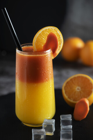 عصير برتقال بالجزر/ Carrot with Orange Juice